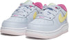 Toddler's Nike Force 1 Football Grey/Citron Tint (DV7764 001)