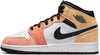 Big Kid's Jordan 1 Mid SE Magic Ember/Sundial-White (DX4365 800)