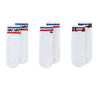 Nike Everyday Essential White (Red/Blue Stripe) Unisex Ankle Socks (3 Pair)