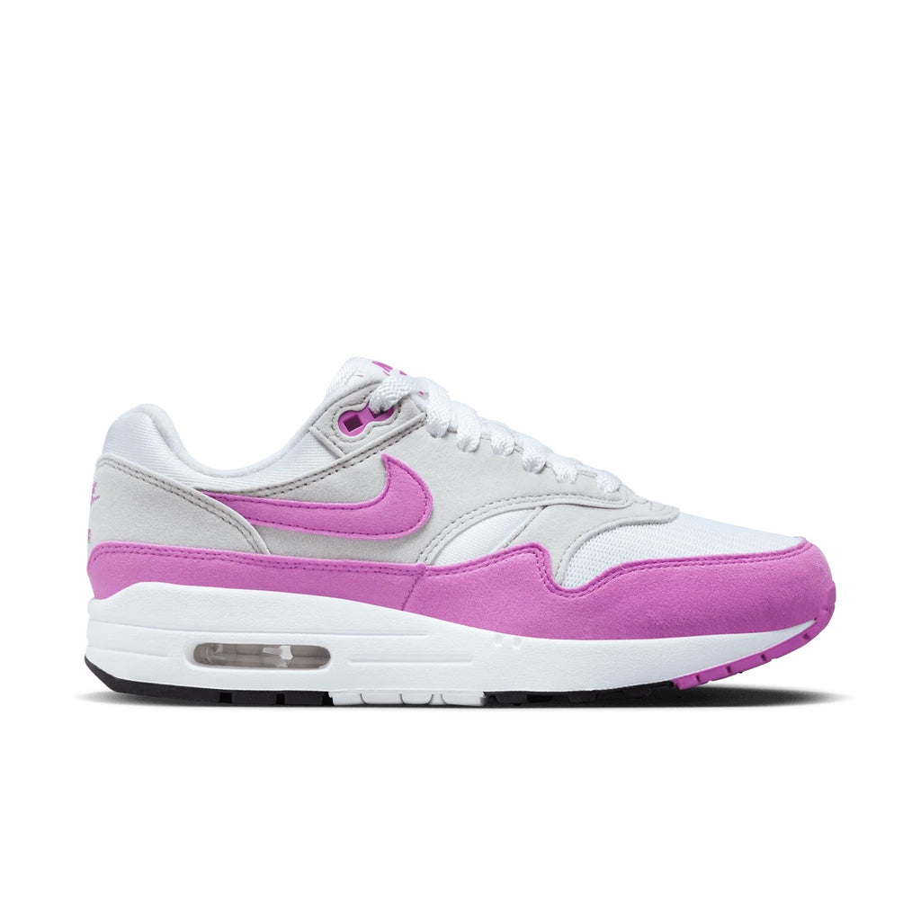 Women's Nike Air Max 1 Neutral Grey/Fuchsia Dream (DZ2628 001)