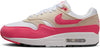 Women's Nike Air Max 1 White/Aster Pink (DZ2628 110)
