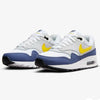 Big Kid's Nike Air Max 1 White/Tour Yellow-Blue Recall (DZ3307 107)
