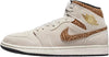 Men's Air Jordan 1 Mid SE LT Orewood Brn/Metallic Gold (DZ4129 102)