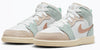 Little Kid's Jordan 1 Mid SE White/Pink Oxford-Jade Ice (DZ5359 100)