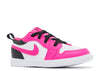 Toddler's Jordan 1 Low Alt White/Fierce Pink-Black (DZ6956 160)