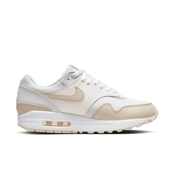 Women's Nike Air Max 1 PRM ESS White/Sanddrift-Phantom (FB5060 100)