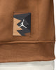 Men's Jordan Flight MVP Light British Tan Fleece Pullover Hoodie