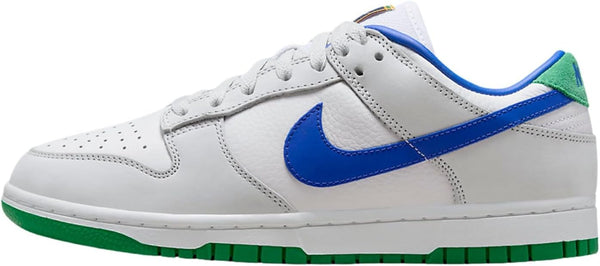 Women's Nike Dunk Low PRM White/Photo Blue-Photon Dust (FB7910 100)