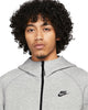 Men's Nike Sportswear Tech Fleece Drk/Gry Hthr/Blk Full Zip Hoodie