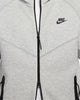 Men's Nike Sportswear Tech Fleece Drk/Gry Hthr/Blk Full Zip Hoodie