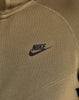 Men's Nike Sportswear Tech Fleece Medm Olv/Blk Wndrnner Full Zip Hoodie