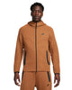 Men's Nike Sportswear Tech Fleece Lght British Tn/Bk Wndrunner FZ Hoodie