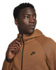 Men's Nike Sportswear Tech Fleece Lght British Tn/Bk Wndrunner FZ Hoodie