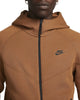 Men's Nike Sportswear Tech Fleece Lght British Tn/Bk Wndrunner FZ Hoodie