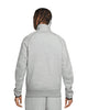 Men's Nike Sportswear Drk Gry Matte Slvr Tech Fleece Half Zip Sweatshirt