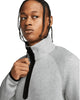 Men's Nike Sportswear Drk Gry Matte Slvr Tech Fleece Half Zip Sweatshirt