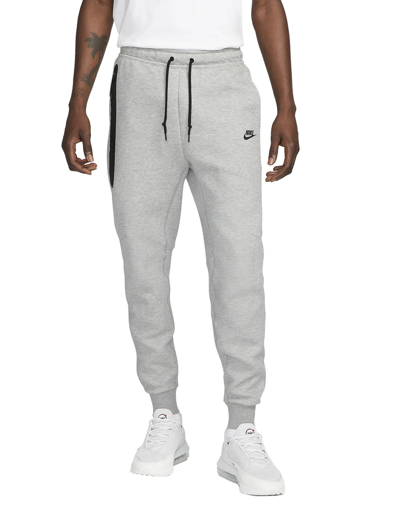 Men's Nike Sportswear Tech Dark Grey Heather/Black Fleece Joggers