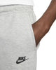 Men's Nike Sportswear Tech Dark Grey Heather/Black Fleece Joggers