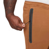 Men's Nike Sportswear Tech Light British Tan/Black Fleece Joggers