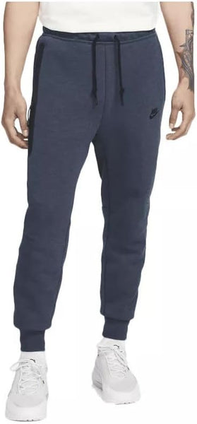 Men's Nike Sportswear Tech Obsidian Heather/Black Fleece Joggers