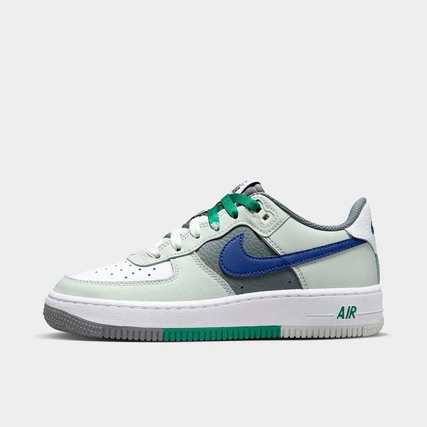 Big Kid's Nike Air Force 1 LV8 1 Light Slver/Deep Ryl Blue (FB9035 001)