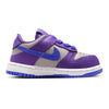 Toddler's Nike Dunk Low College Grey/Persian Violet (FB9107 007)