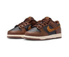 Little Kid's Nike Dunk Low Black/British Tan-Cacao Wow (FB9108 006)