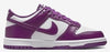 Big Kid's Nike Dunk Low White/Viotech-White (FB9109 110)