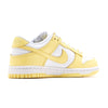 Big Kid's Nike Dunk Low White/Soft Yellow-Soft Yellow (FB9109 126)