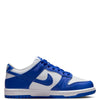 Big Kid's Nike Dunk Low White/Hyper Royal-Hyper Royal (FB9109 131)