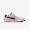 Big Kid's Nike Dunk Low Pink Rise/Black-LT Orewood BRN (FB9109 601)
