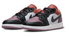 Big Kid's Jordan 1 Low SE White/Black-Sky J Orange (FB9908 102)