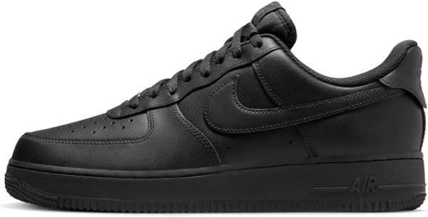 Men's Nike Air Force 1 '07 Flyease Black/Black-Black (FD1146 001)