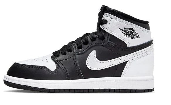 Little Kid's Jordan 1 Retro High OG Black/White-White (FD1412 010)