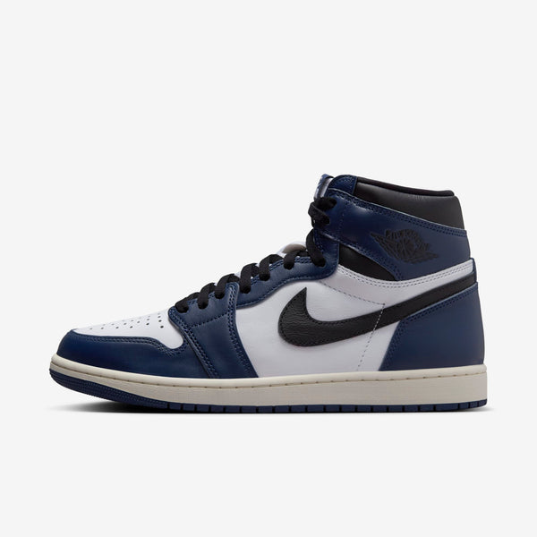 Little Kid's Jordan 1 Retro High OG Midnight Nvy/Blk-Wht-Sl (FD1412 401)