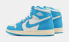 Big Kid's Jordan 1 Retro High OG DK Powder Blue (FD1437 402)