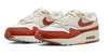 Women's Nike Air Max 1 LX Sail/Rugged Orange (FD2370 100)