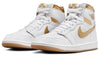 Women's Jordan 1 Retro High OG White/Metallic Gold (FD2596 107)