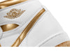 Women's Jordan 1 Retro High OG White/Metallic Gold (FD2596 107)