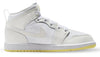 Little Kid's Jordan 1 Mid Sail/LT Laser Orange-White (FD8781 181)