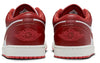 Men's Jordan 1 Low White/Dune Red-Lobster-Sail (FJ3459 160)