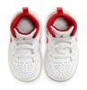 Toddler's Jordan 1 Mid SE White/Lobster-Dune Red-Sail (FJ3466 160)