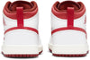 Little Kid's Jordan 1 Mid SE White/Lobster-Dune Red-Sail (FJ3467 160)