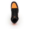 Men's Air Jordan 1 Mid SE Black/Vivid Orange (FJ4923 008)