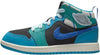 Little Kid's Jordan 1 Mid Anthracite/Glacier Blue (FJ9481 004)