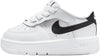 Toddler's Nike Force 1 Low Easyon White/Black (FN0236 101)