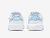 Toddler's Nike Air Force 1 Low Easyon Wht/Aquarius Blue-Wht (FN0236 107)