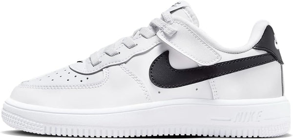 Little Kid's Nike Force 1 Low Easyon White/Black (FN0237 101)