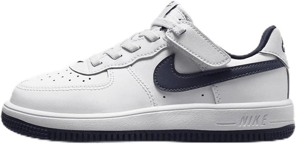 Little Kid's Nike Air Force 1 Low Easyon Wht/Midnight Navy (FN0237 104)
