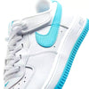Little Kid's Nike Force 1 Low EasyOn Wht/Aquarius Blue-Wht (FN0237 107)